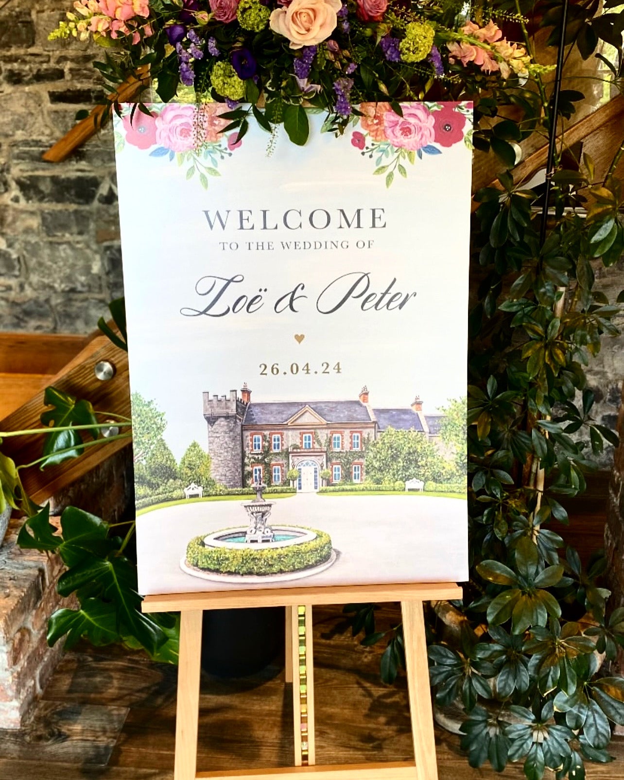 Ballymagarvey Welcome Board