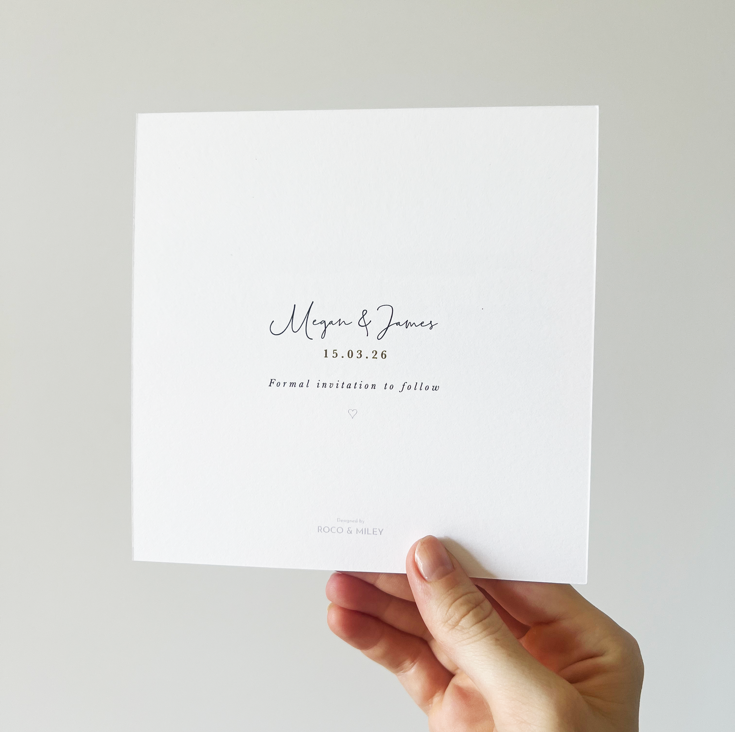 Ashley Park House Save the Date