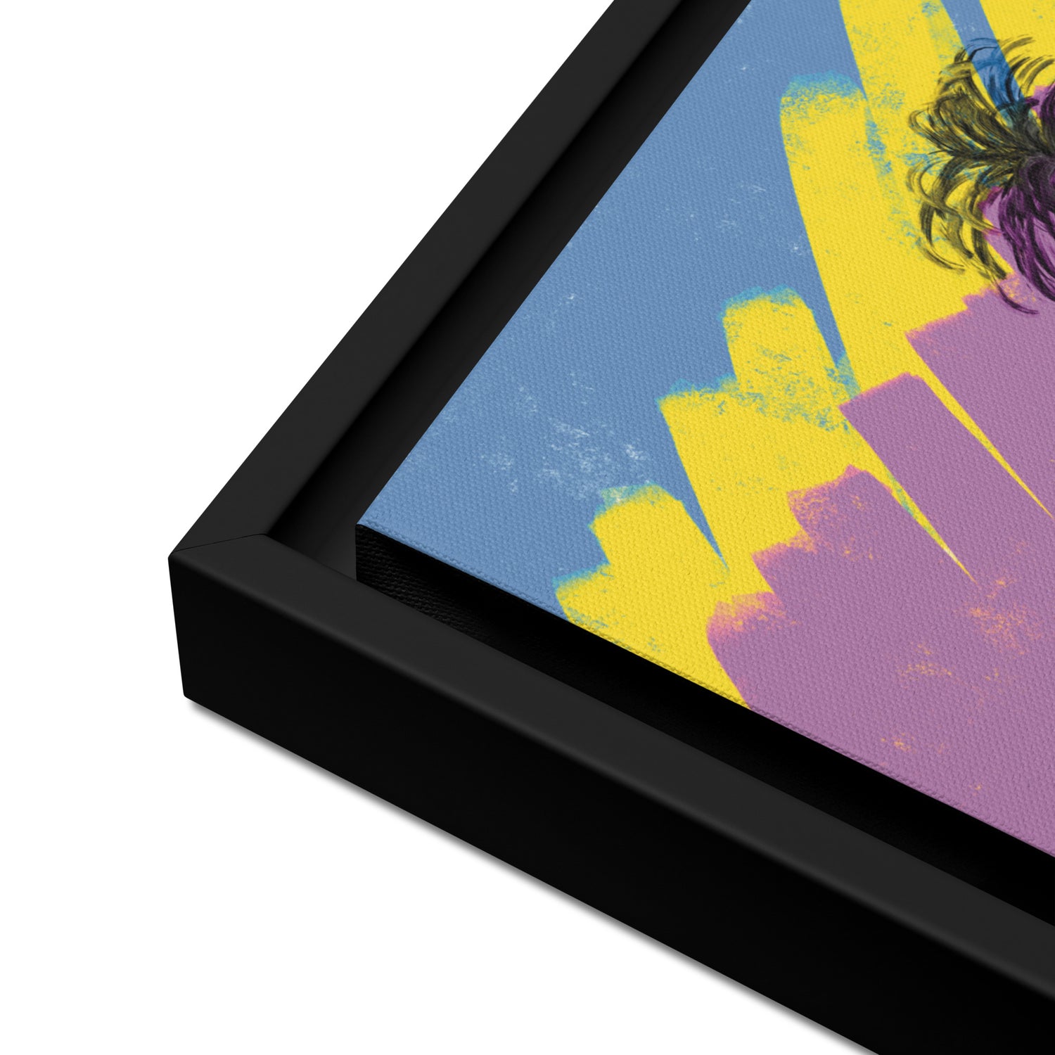 Urban Sunset Framed Canvas
