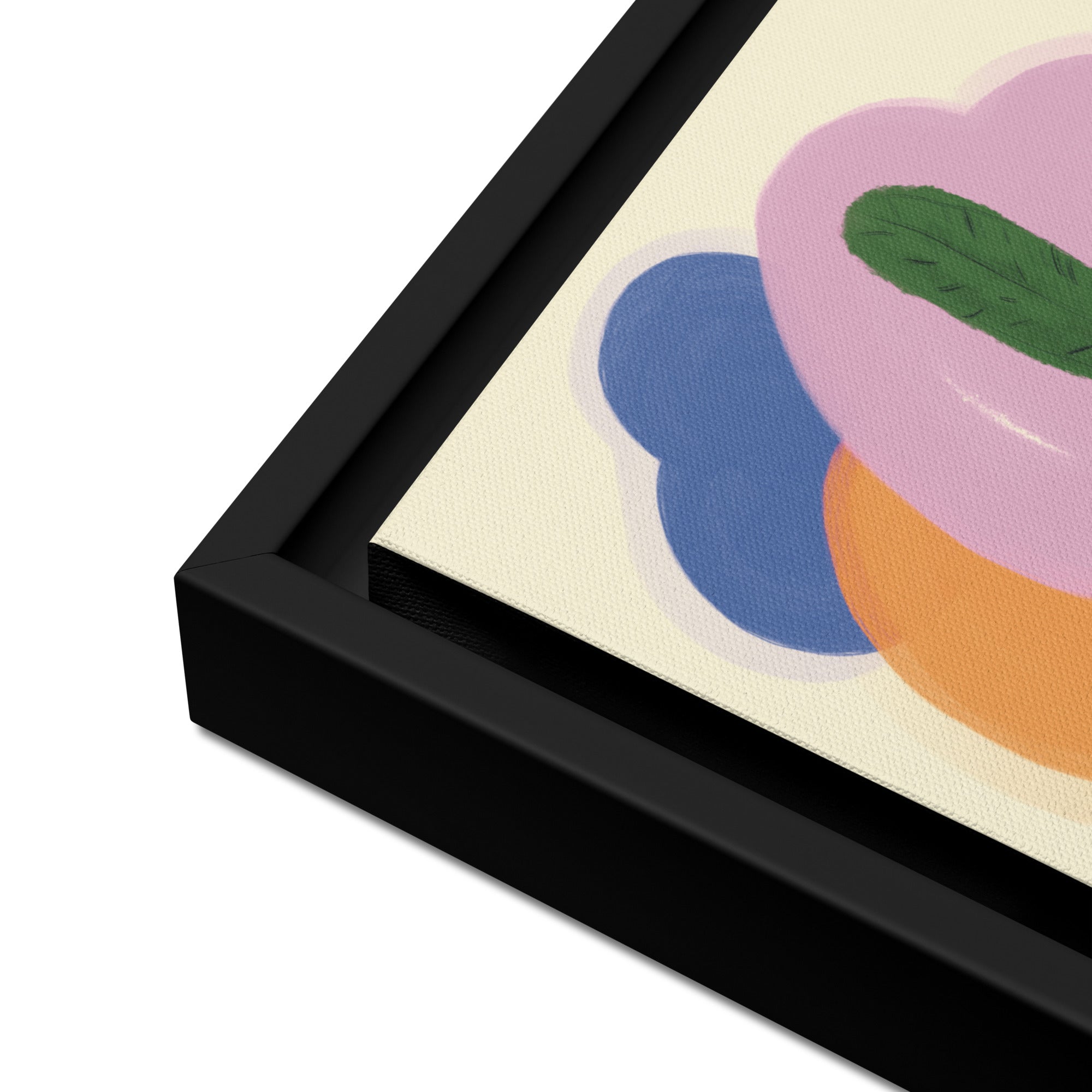 Cactus Aura Framed canvas