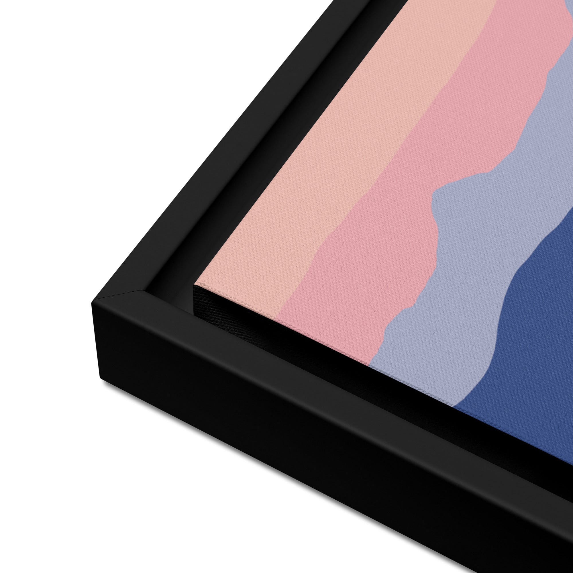 Sunset Peaks Framed canvas