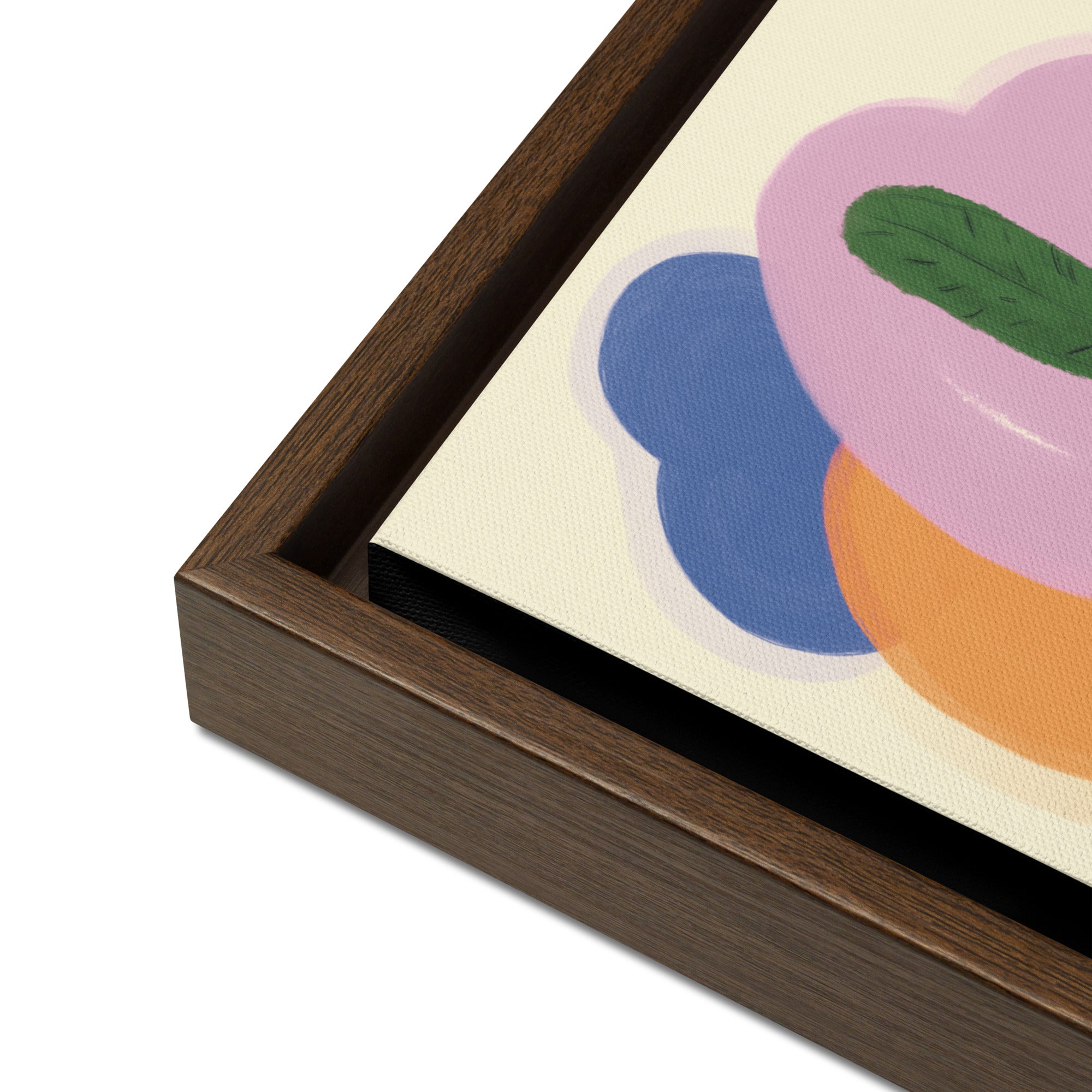 Cactus Aura Framed canvas