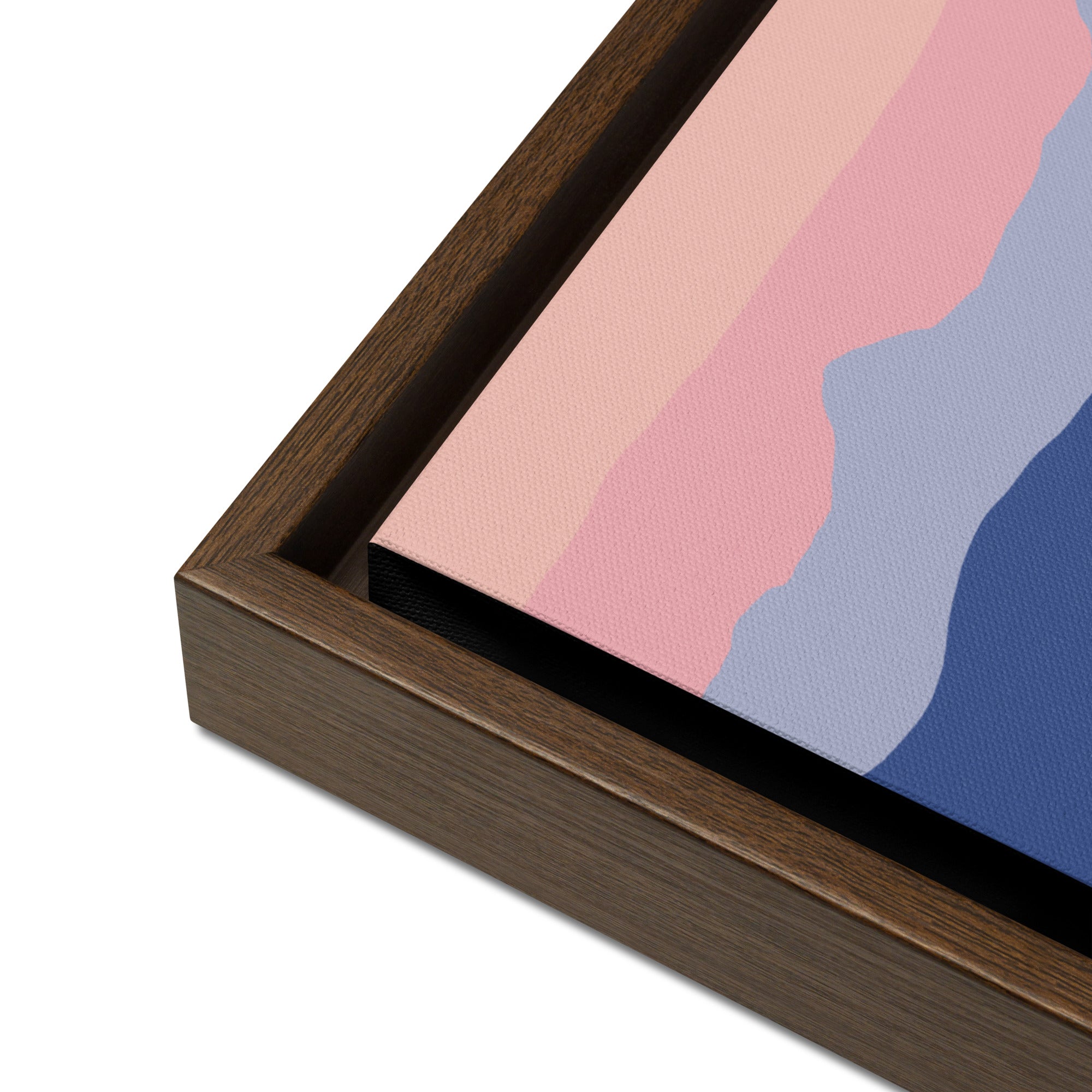 Sunset Peaks Framed canvas