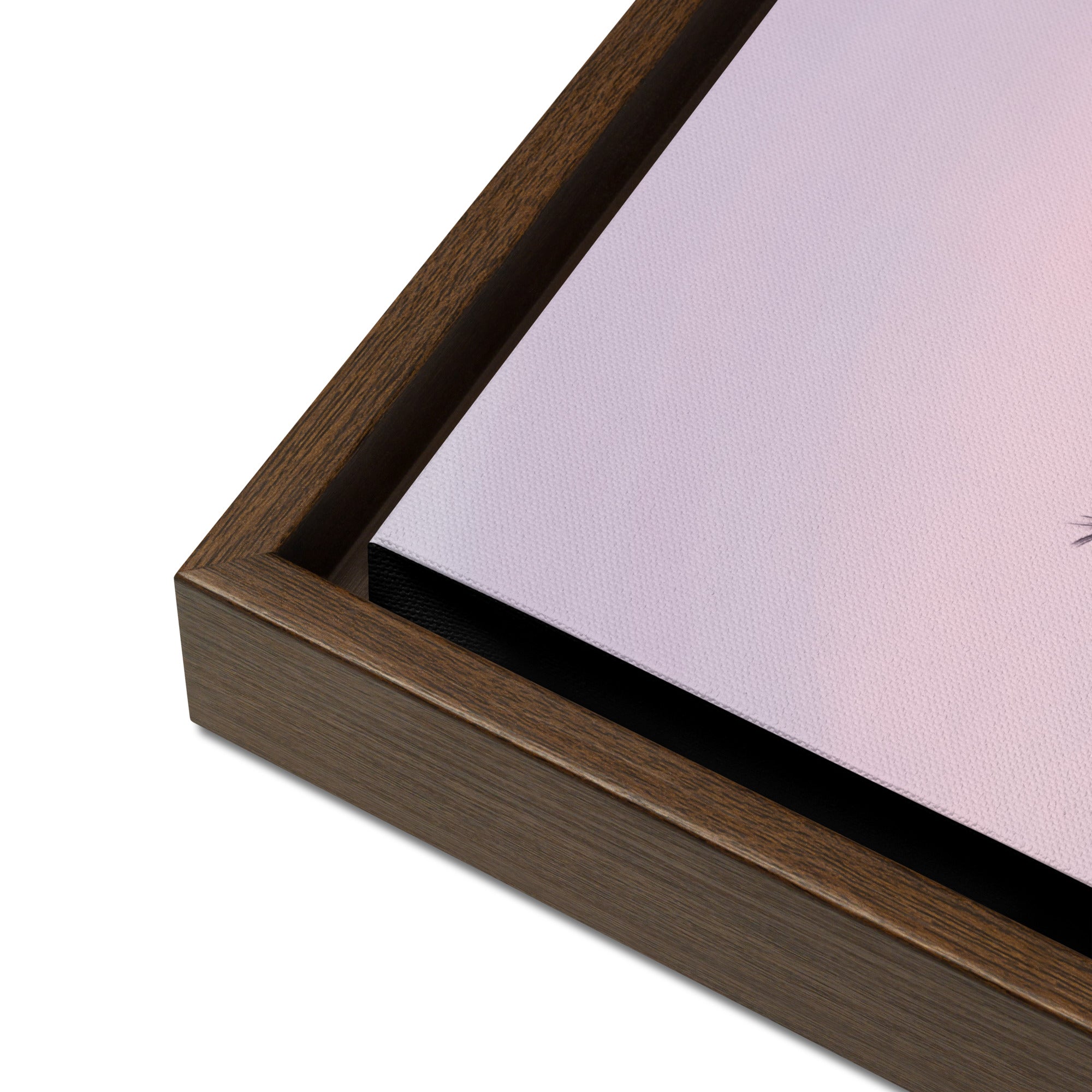 Palm Skies Framed Canvas
