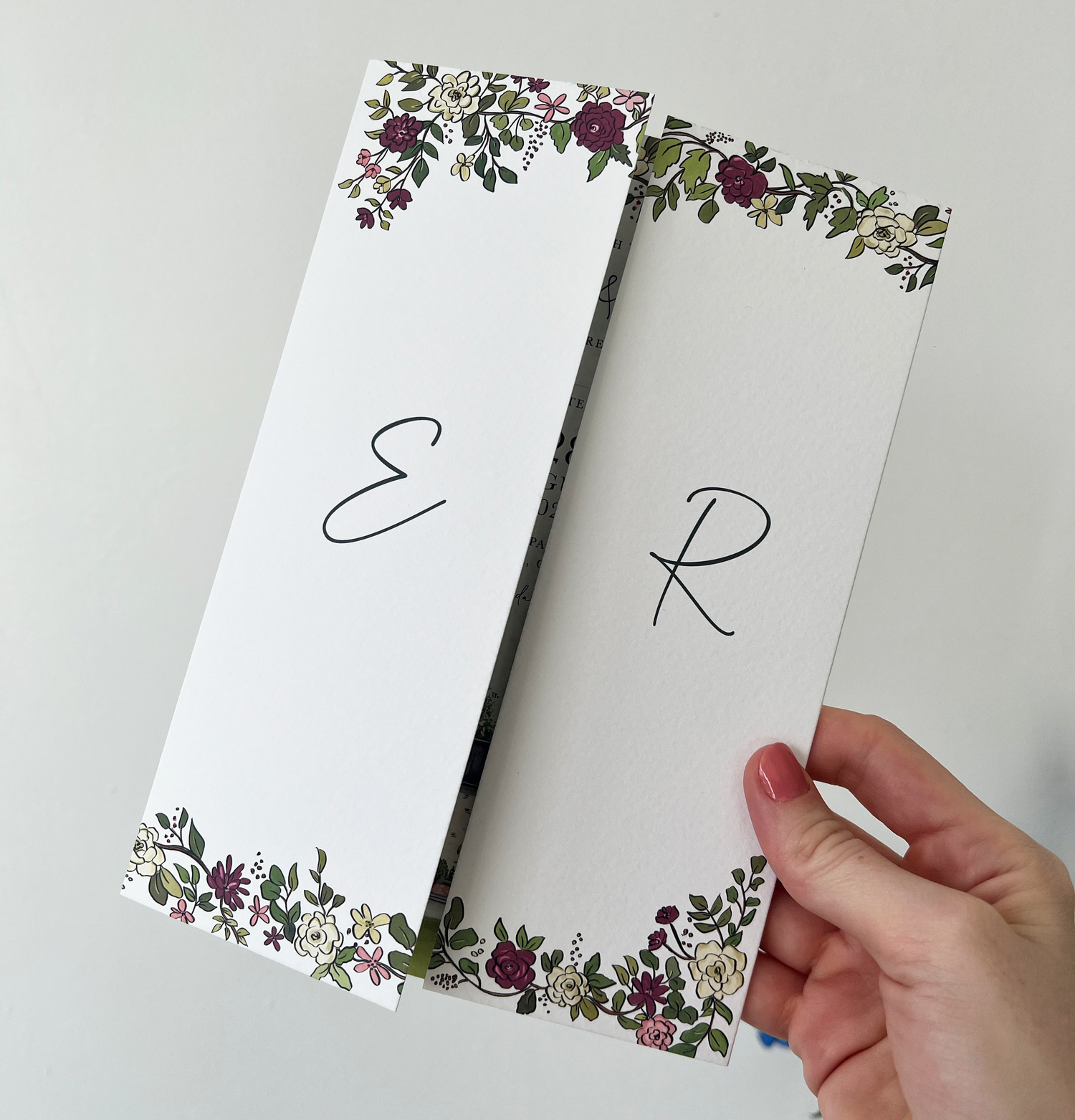 Virginia Park Lodge Wedding Invitation (Gate Fold)