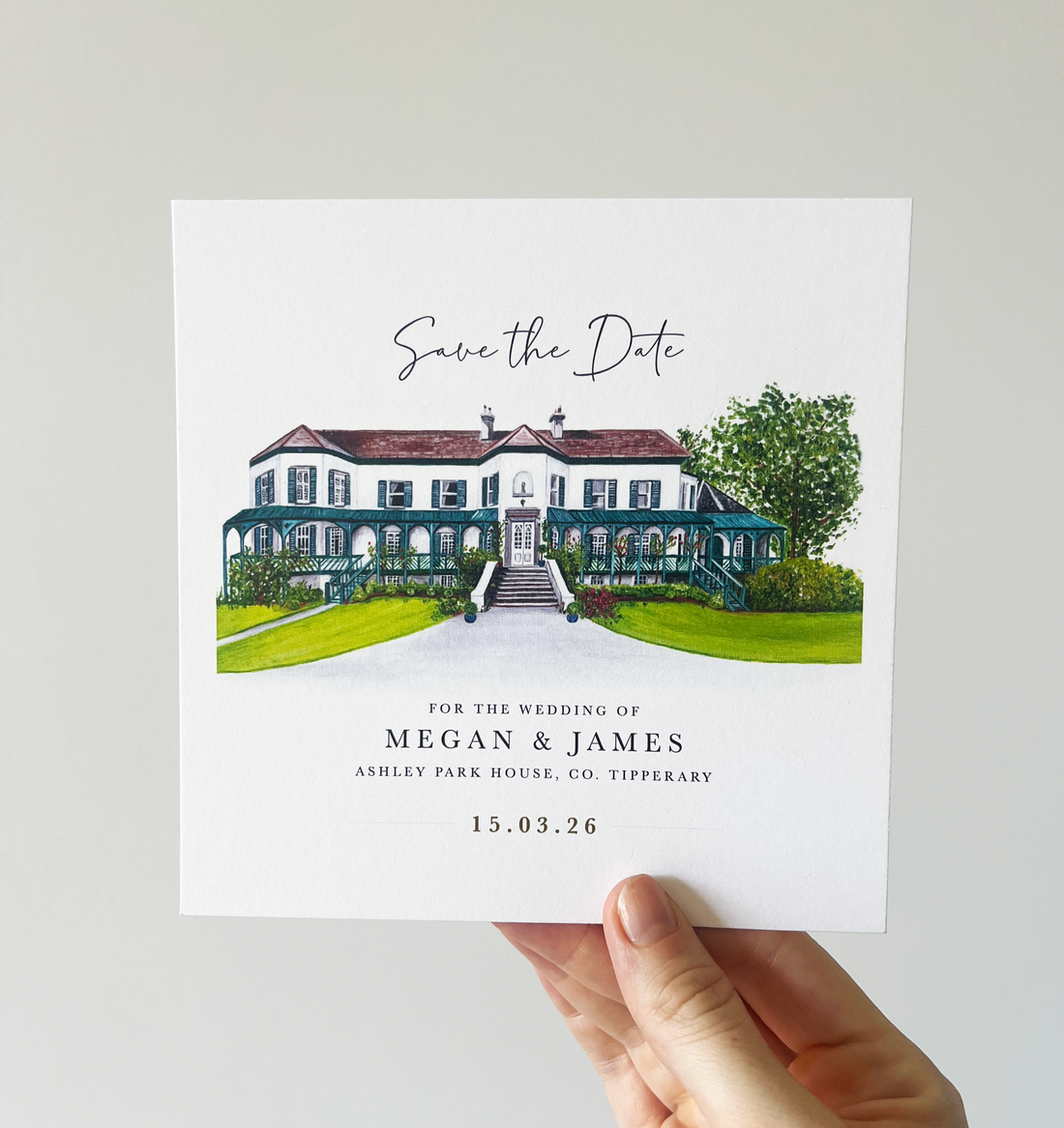 Ashley Park House Save the Date
