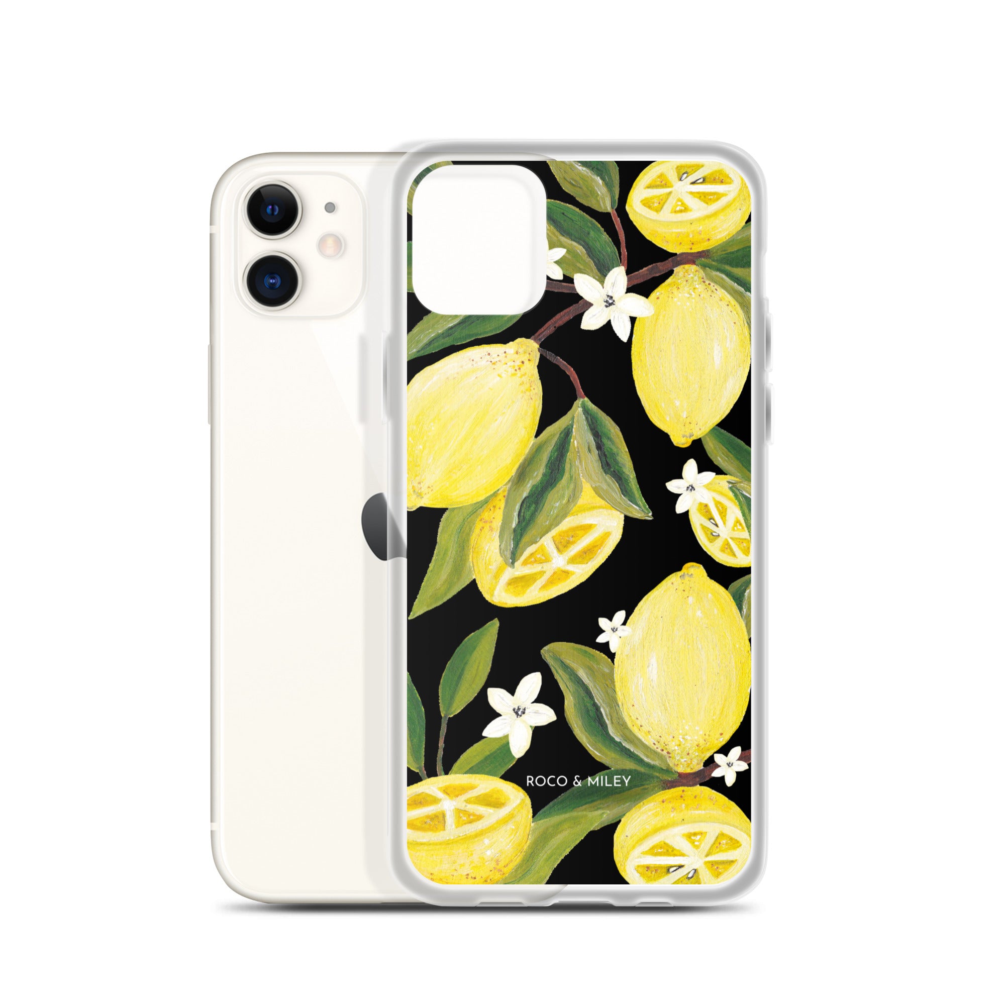 Lemon Garden - Clear Case for iPhone