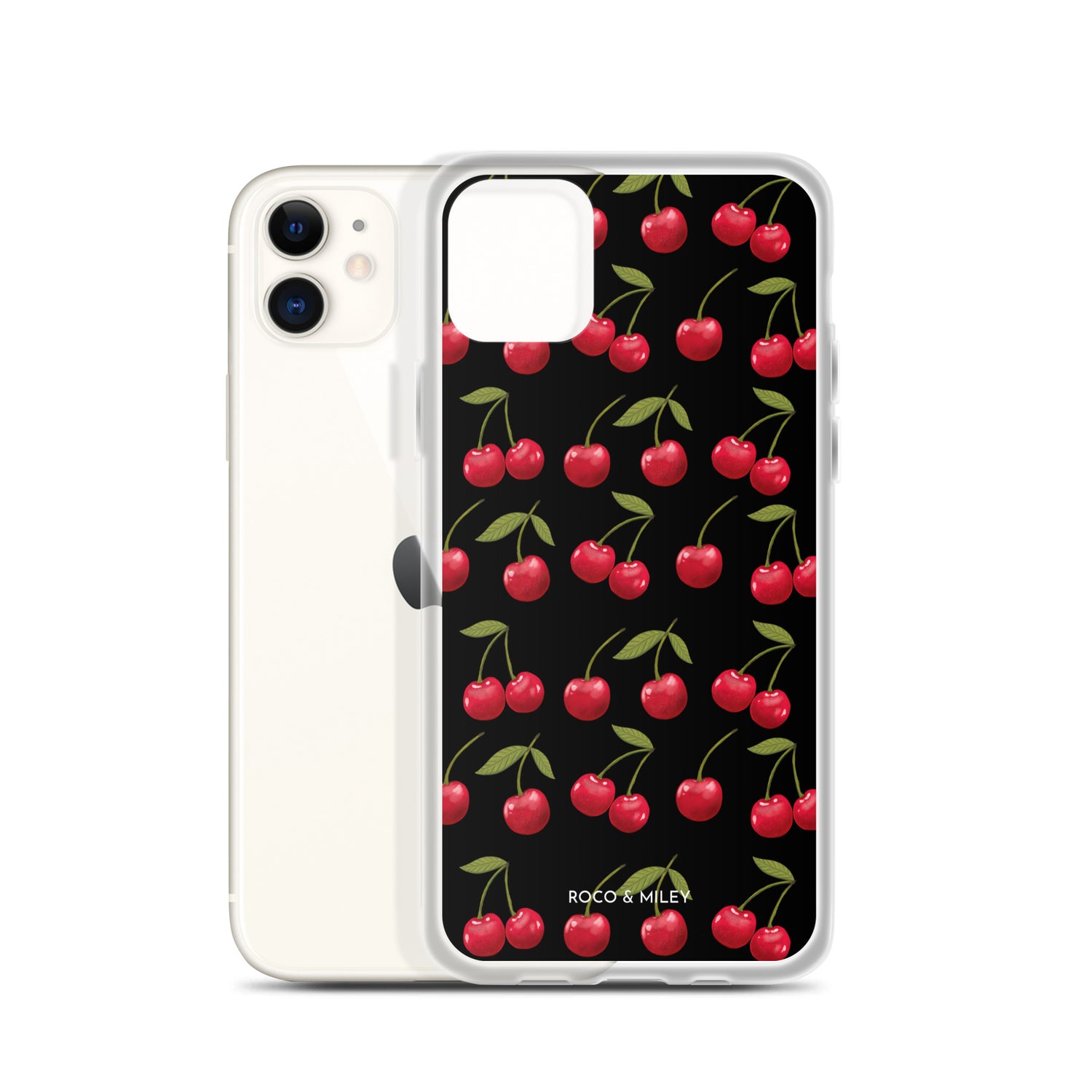 Cherry Avenue - Clear Case for iPhone