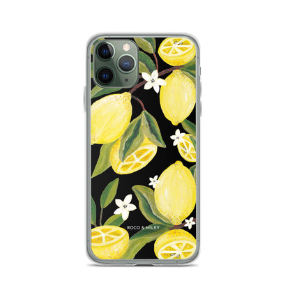 Lemon Garden - Clear Case for iPhone