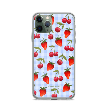 Cherries and Berries - Clear Case for iPhone