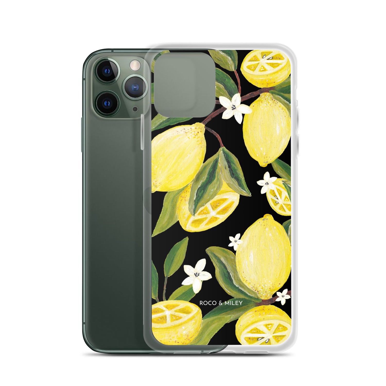 Lemon Garden - Clear Case for iPhone