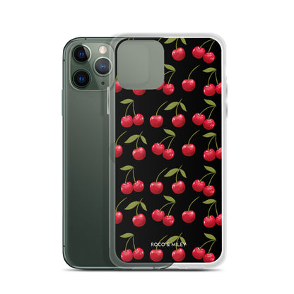 Cherry Avenue - Clear Case for iPhone