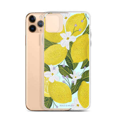 Lemon Drop - Clear Case for iPhone