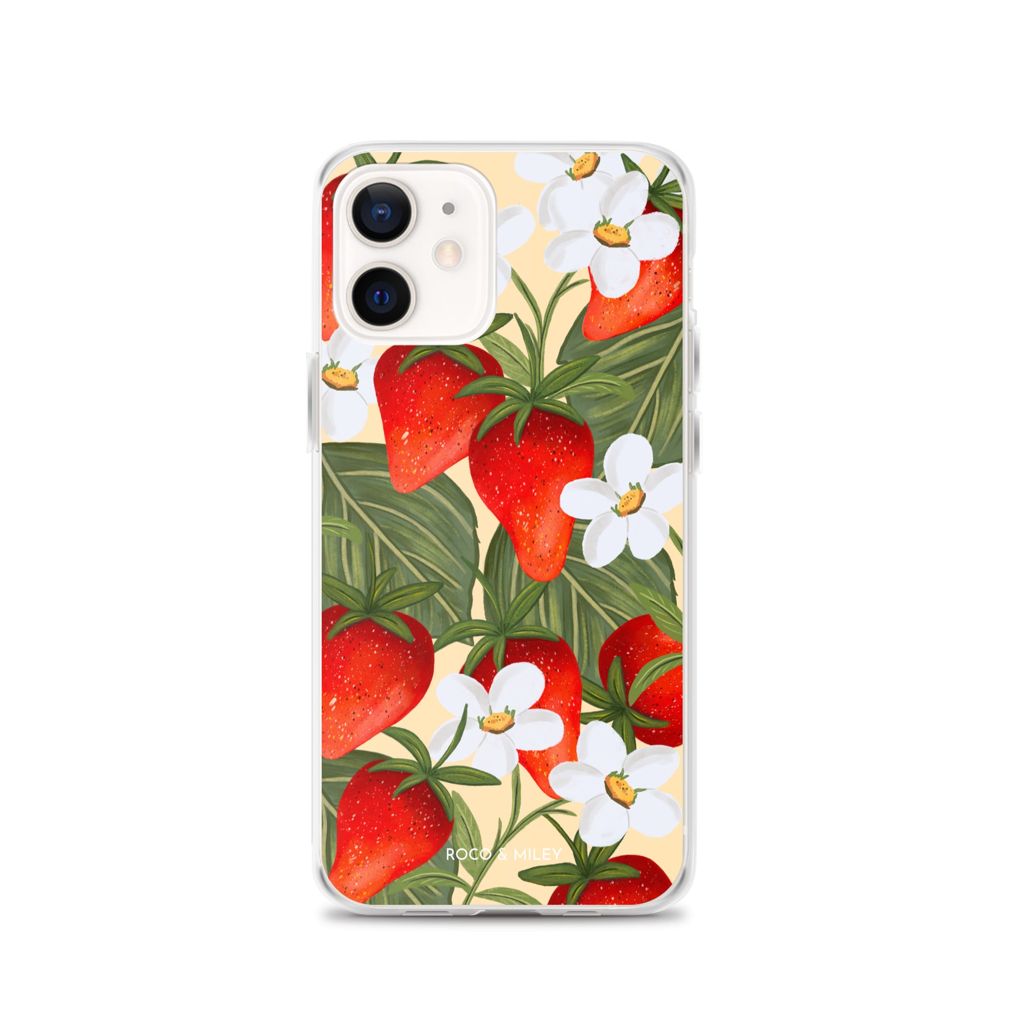 Strawberry Fields - Clear Case for iPhone