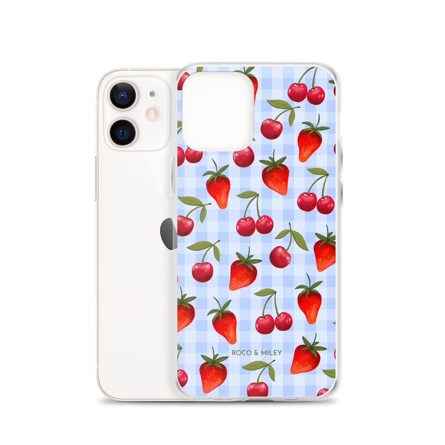 Cherries and Berries - Clear Case for iPhone