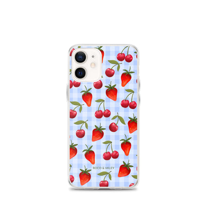 Cherries and Berries - Clear Case for iPhone