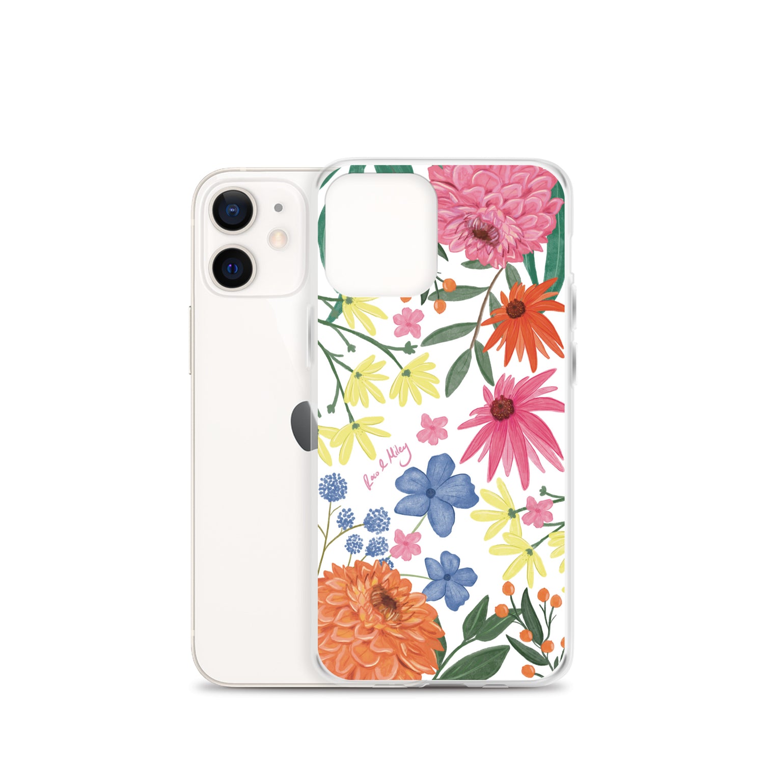 Wildflower - Clear Case for iPhone