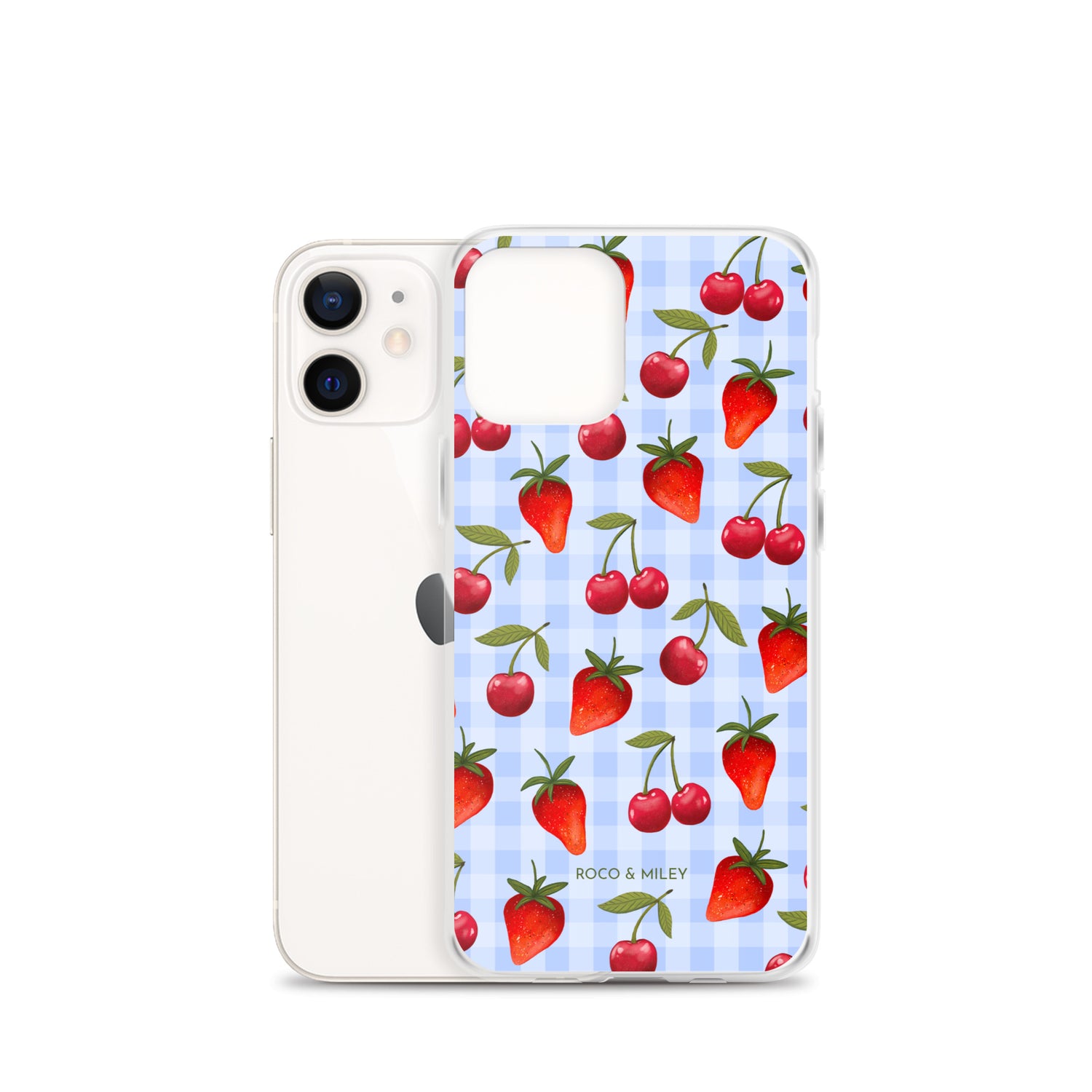 Cherries and Berries - Clear Case for iPhone