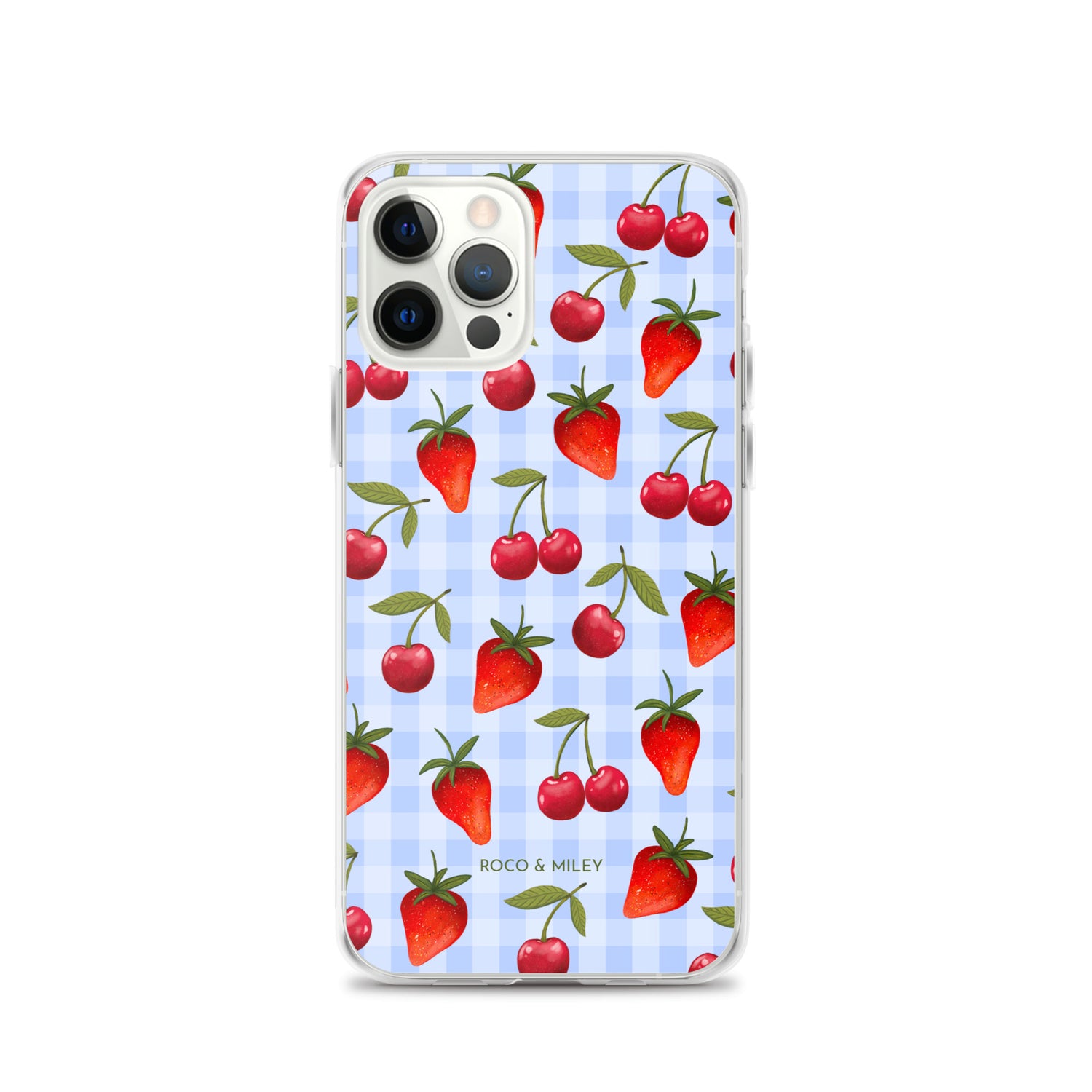 Cherries and Berries - Clear Case for iPhone