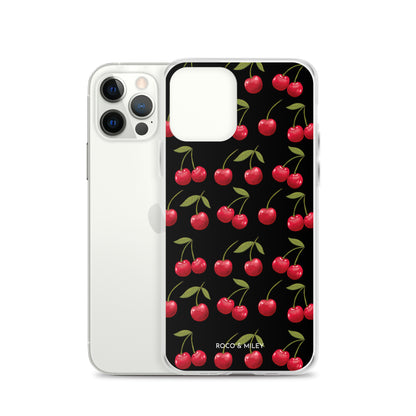 Cherry Avenue - Clear Case for iPhone