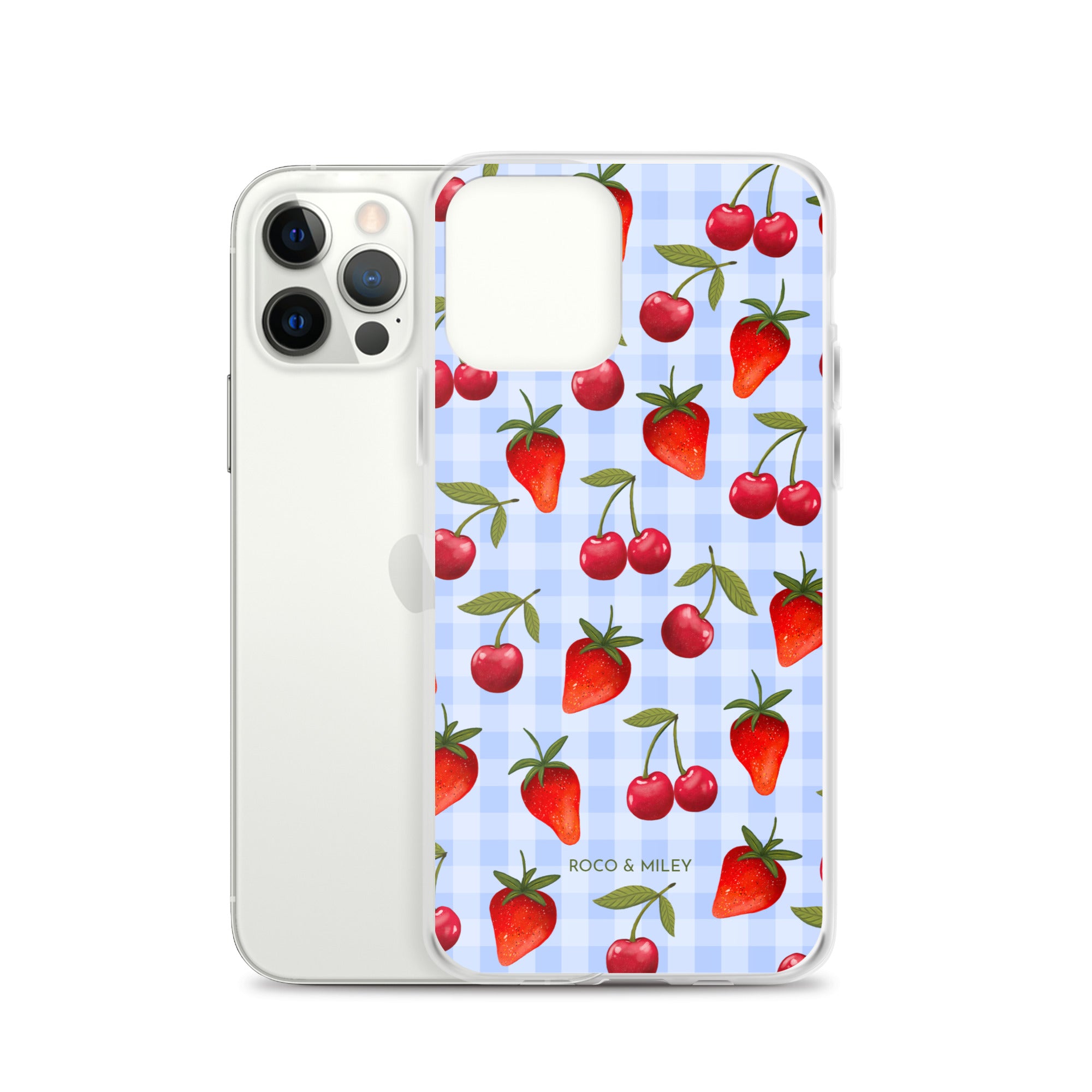 Cherries and Berries - Clear Case for iPhone