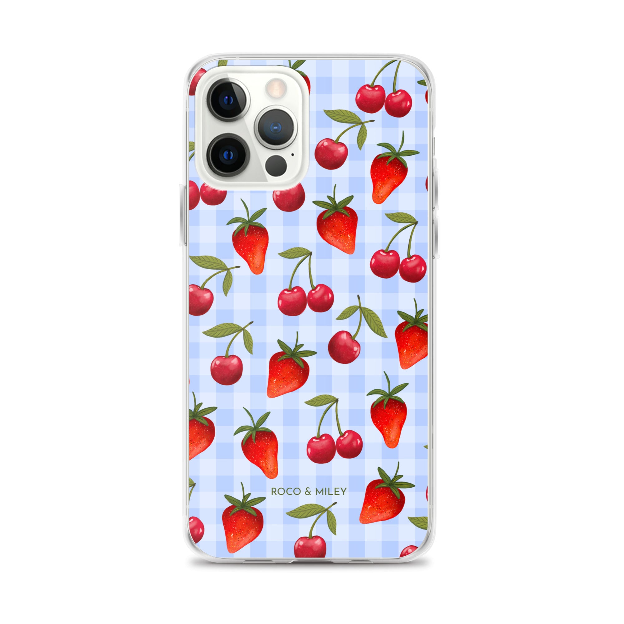 Cherries and Berries - Clear Case for iPhone