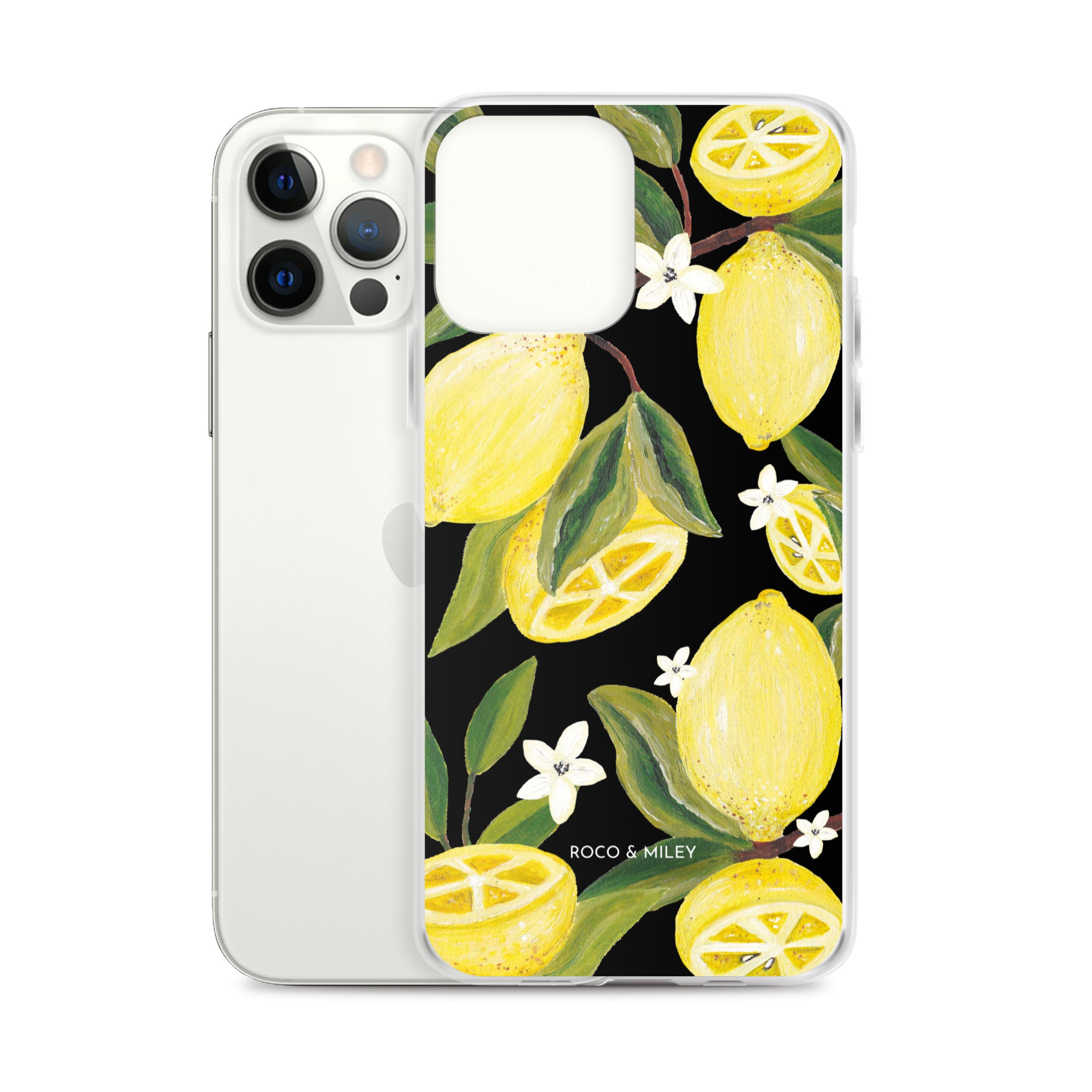 Lemon Garden - Clear Case for iPhone