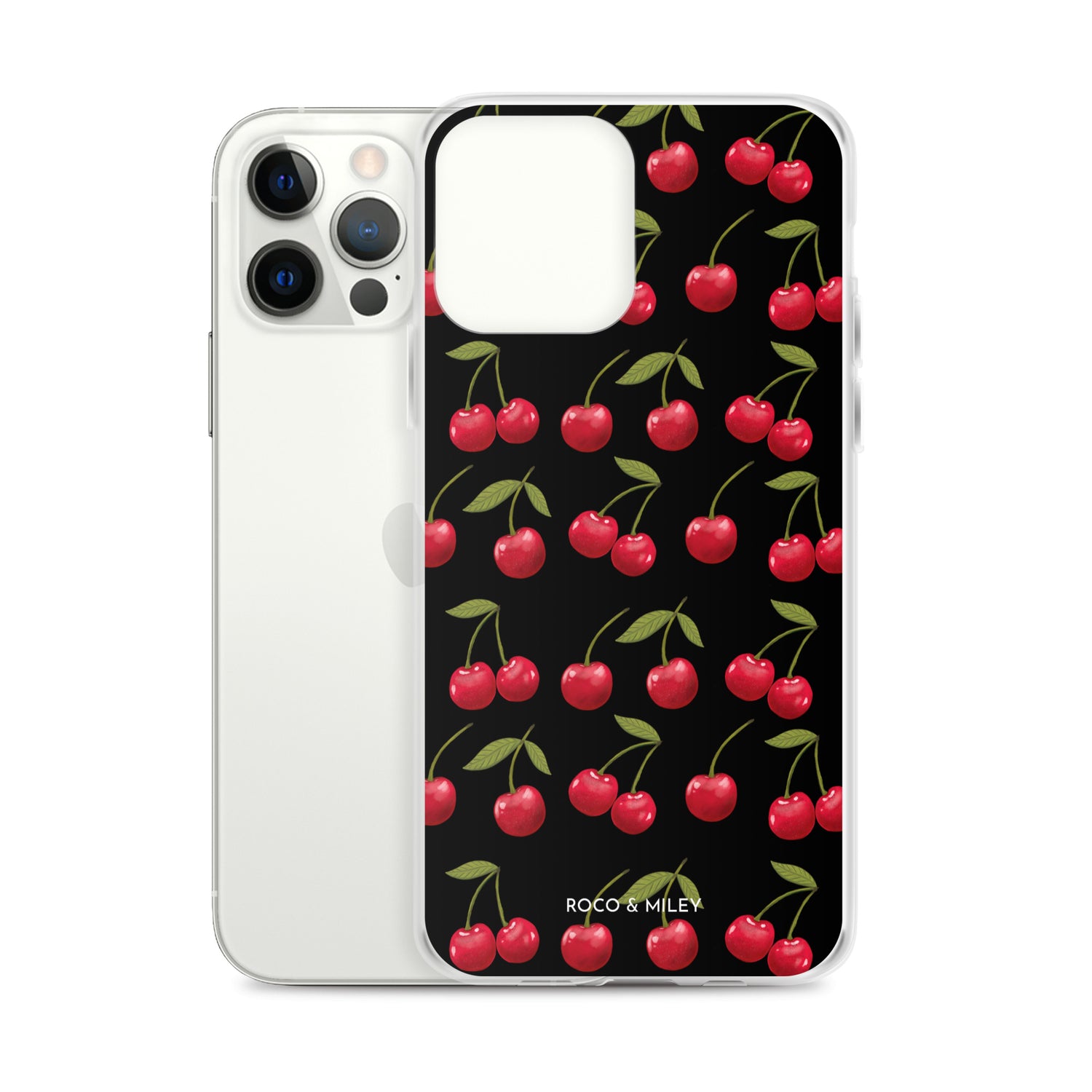 Cherry Avenue - Clear Case for iPhone