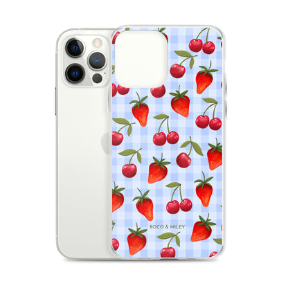 Cherries and Berries - Clear Case for iPhone