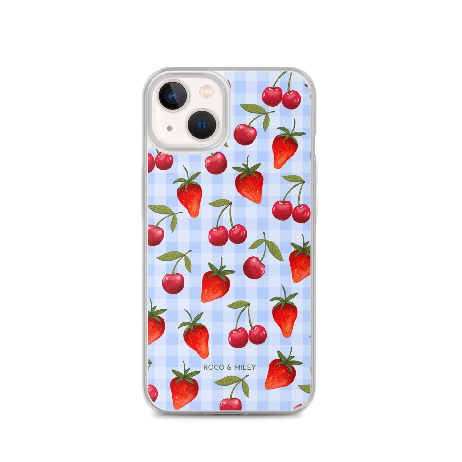 Cherries and Berries - Clear Case for iPhone