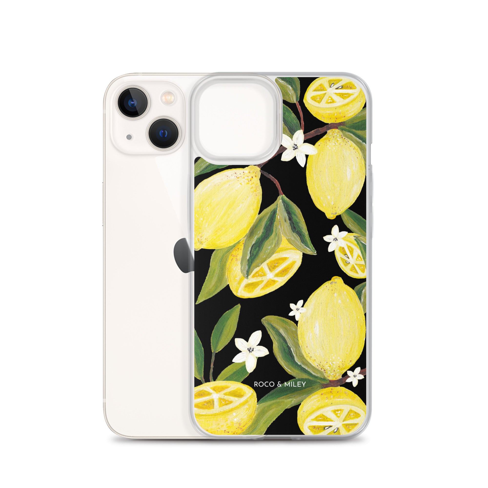 Lemon Garden - Clear Case for iPhone