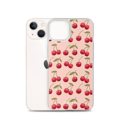 Cherry Boulevard - Clear Case for iPhone