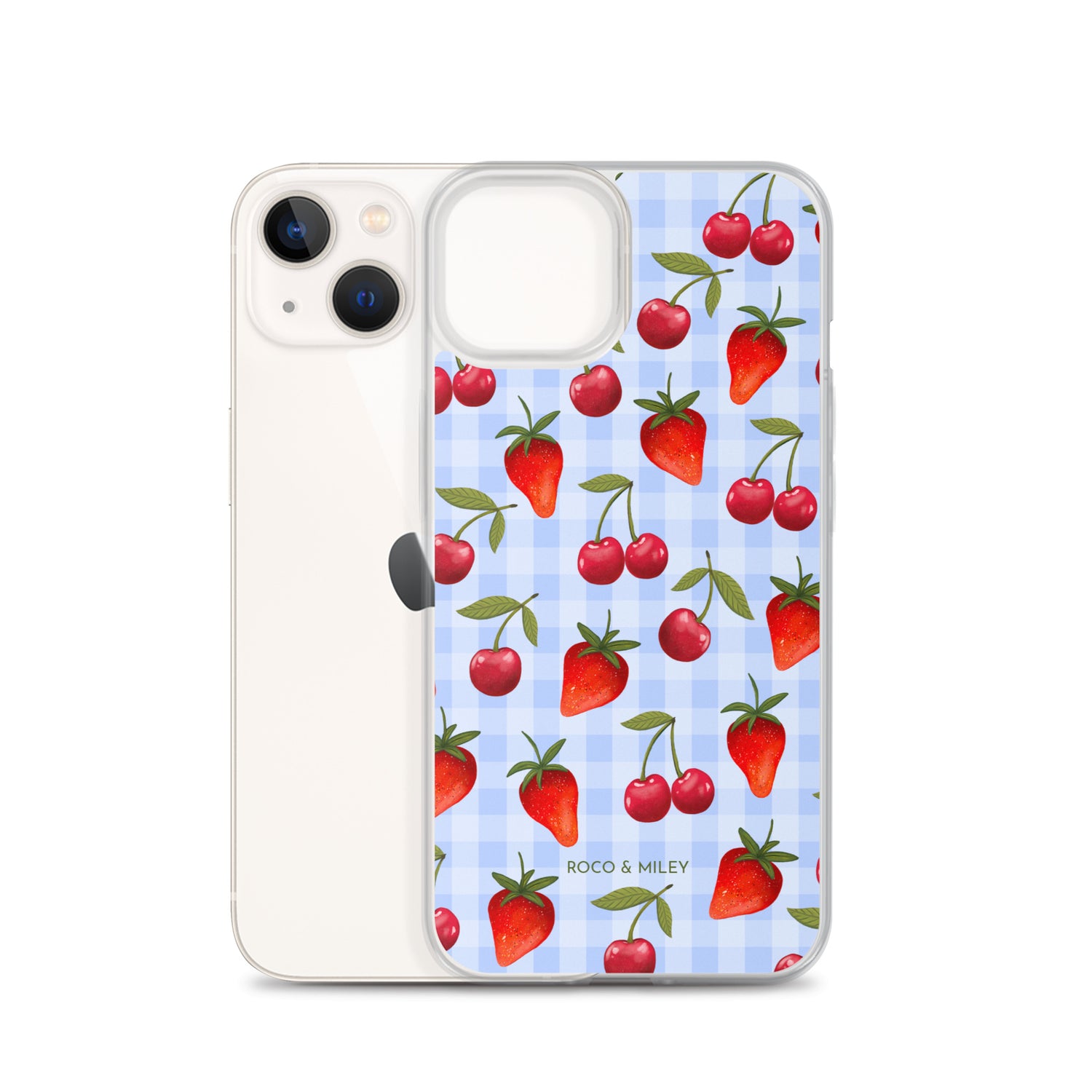 Cherries and Berries - Clear Case for iPhone