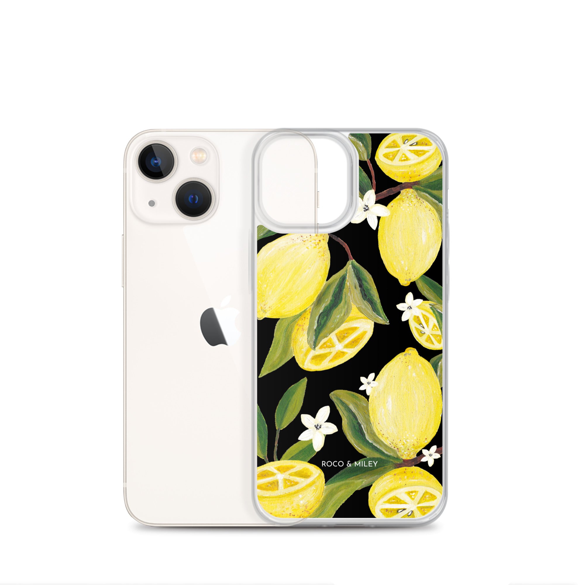 Lemon Garden - Clear Case for iPhone