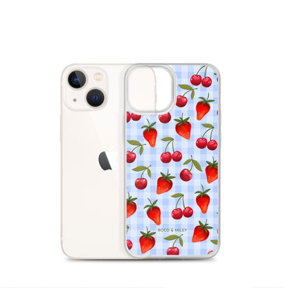 Cherries and Berries - Clear Case for iPhone