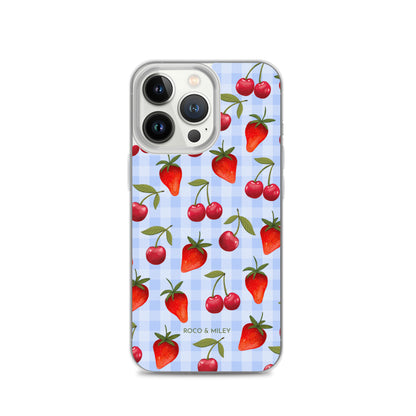 Cherries and Berries - Clear Case for iPhone