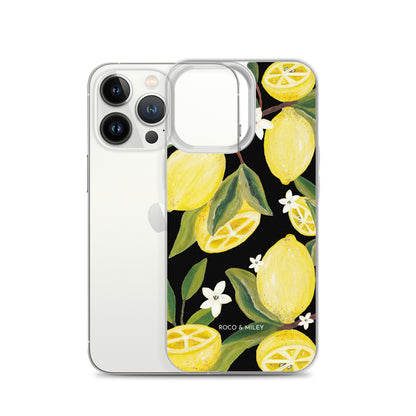 Lemon Garden - Clear Case for iPhone