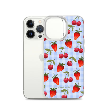 Cherries and Berries - Clear Case for iPhone