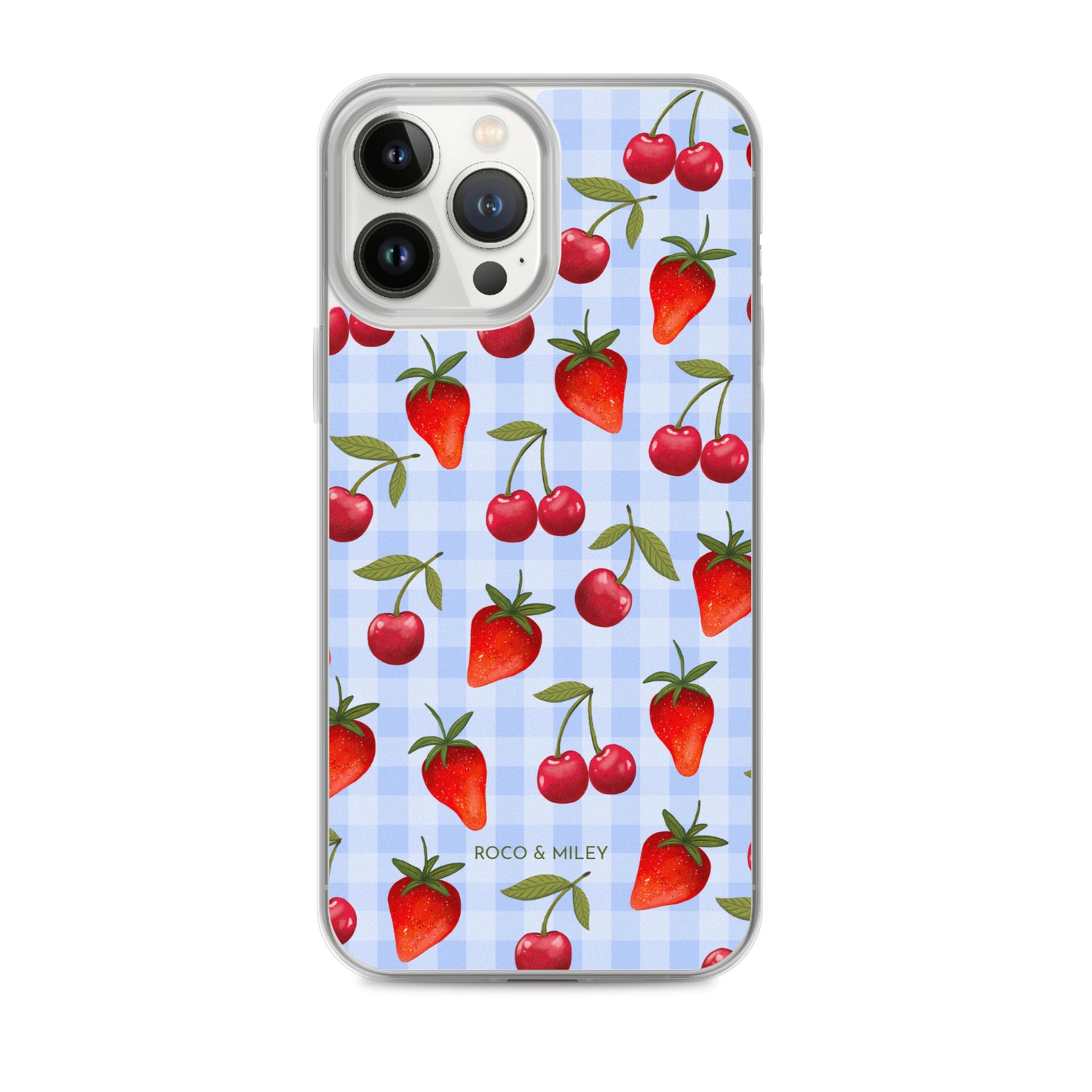 Cherries and Berries - Clear Case for iPhone