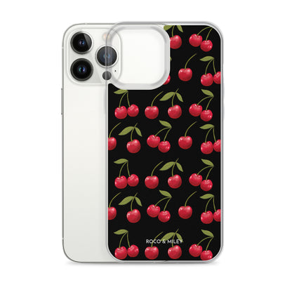 Cherry Avenue - Clear Case for iPhone