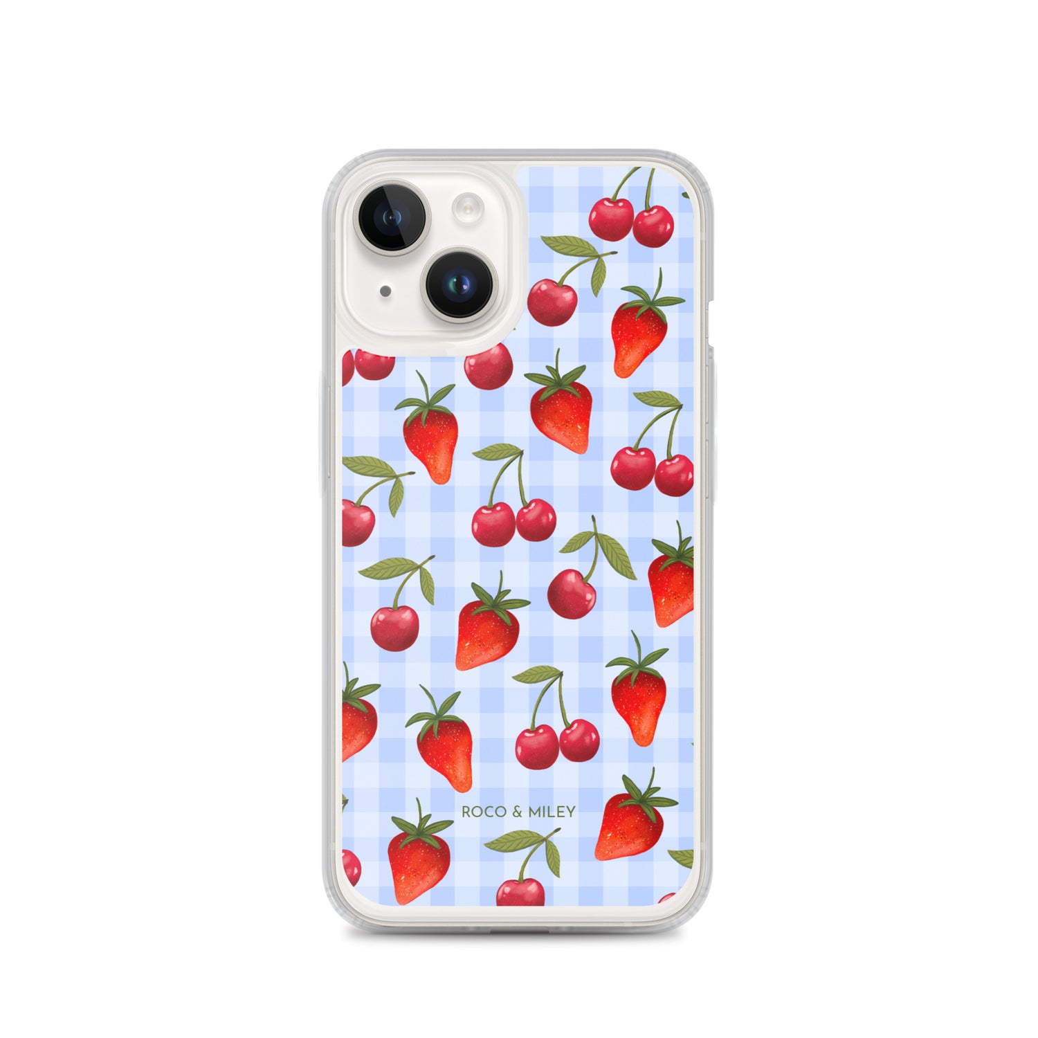 Cherries and Berries - Clear Case for iPhone