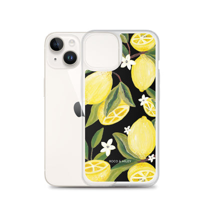 Lemon Garden - Clear Case for iPhone