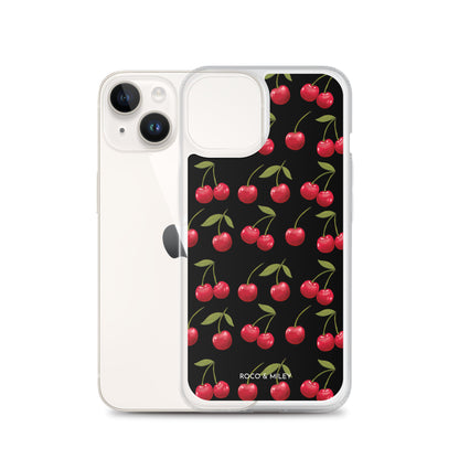 Cherry Avenue - Clear Case for iPhone