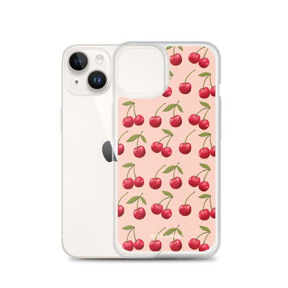 Cherry Boulevard - Clear Case for iPhone