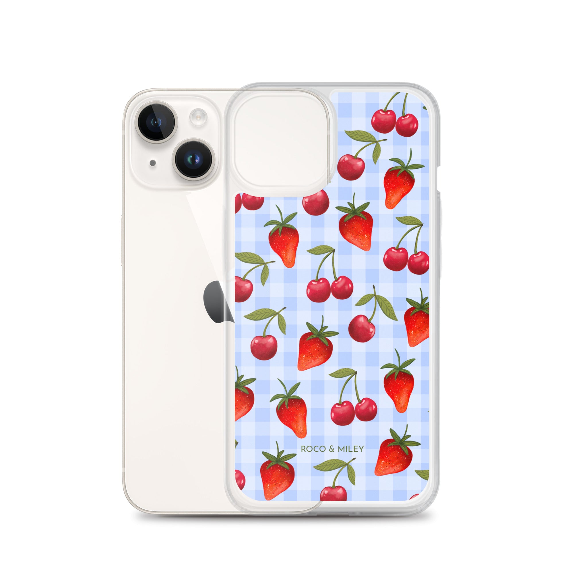 Cherries and Berries - Clear Case for iPhone