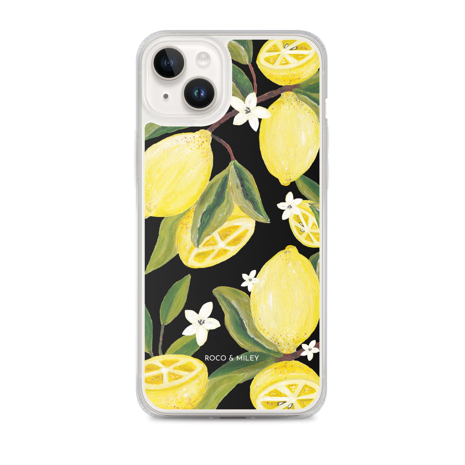 Lemon Garden - Clear Case for iPhone