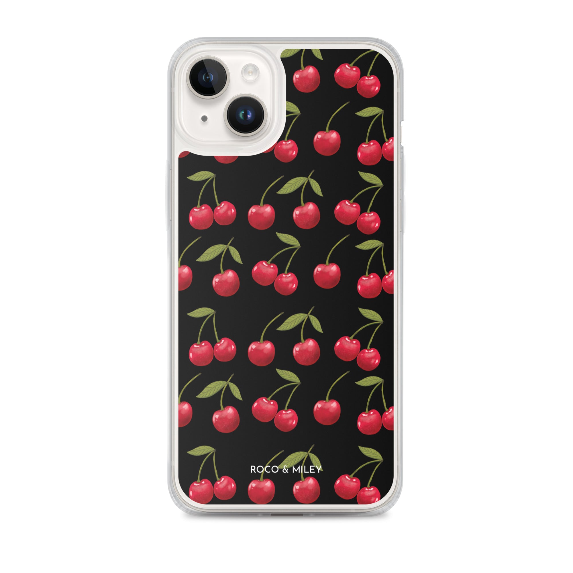 Cherry Avenue - Clear Case for iPhone