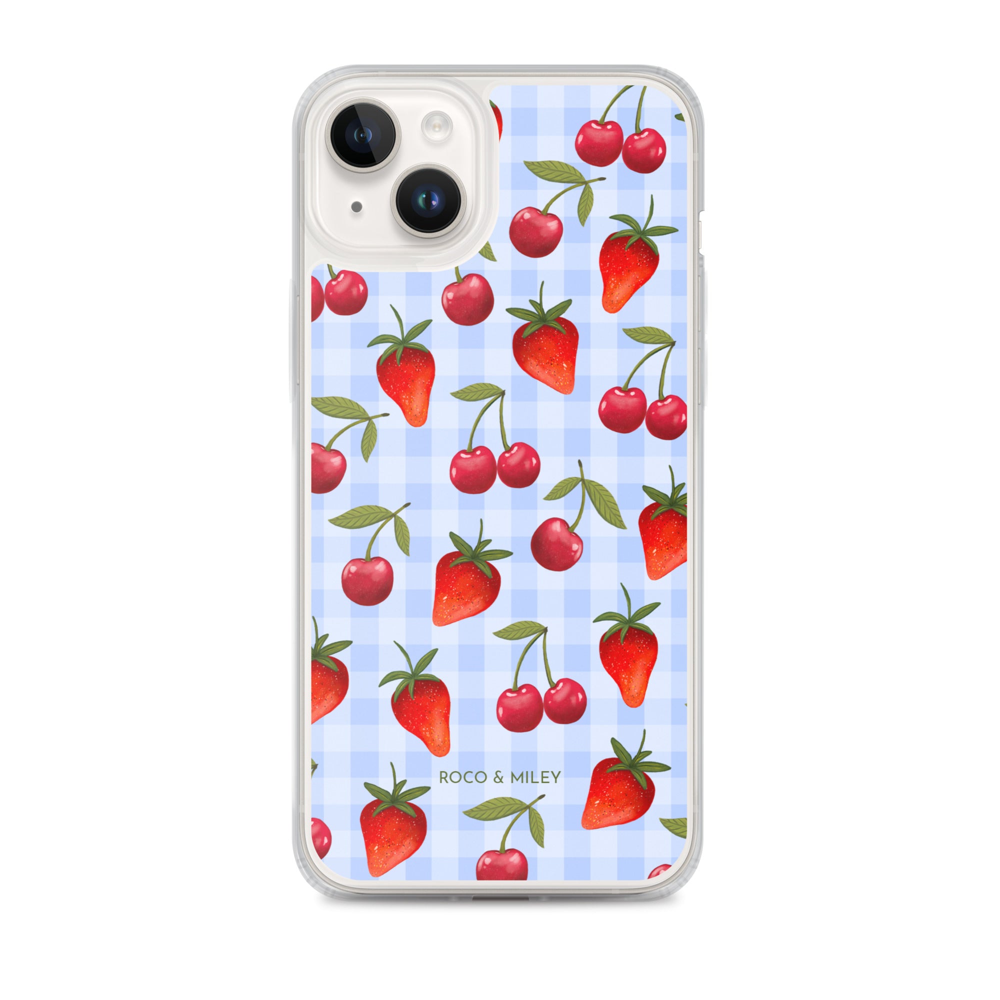 Cherries and Berries - Clear Case for iPhone