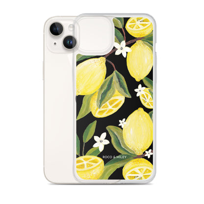 Lemon Garden - Clear Case for iPhone