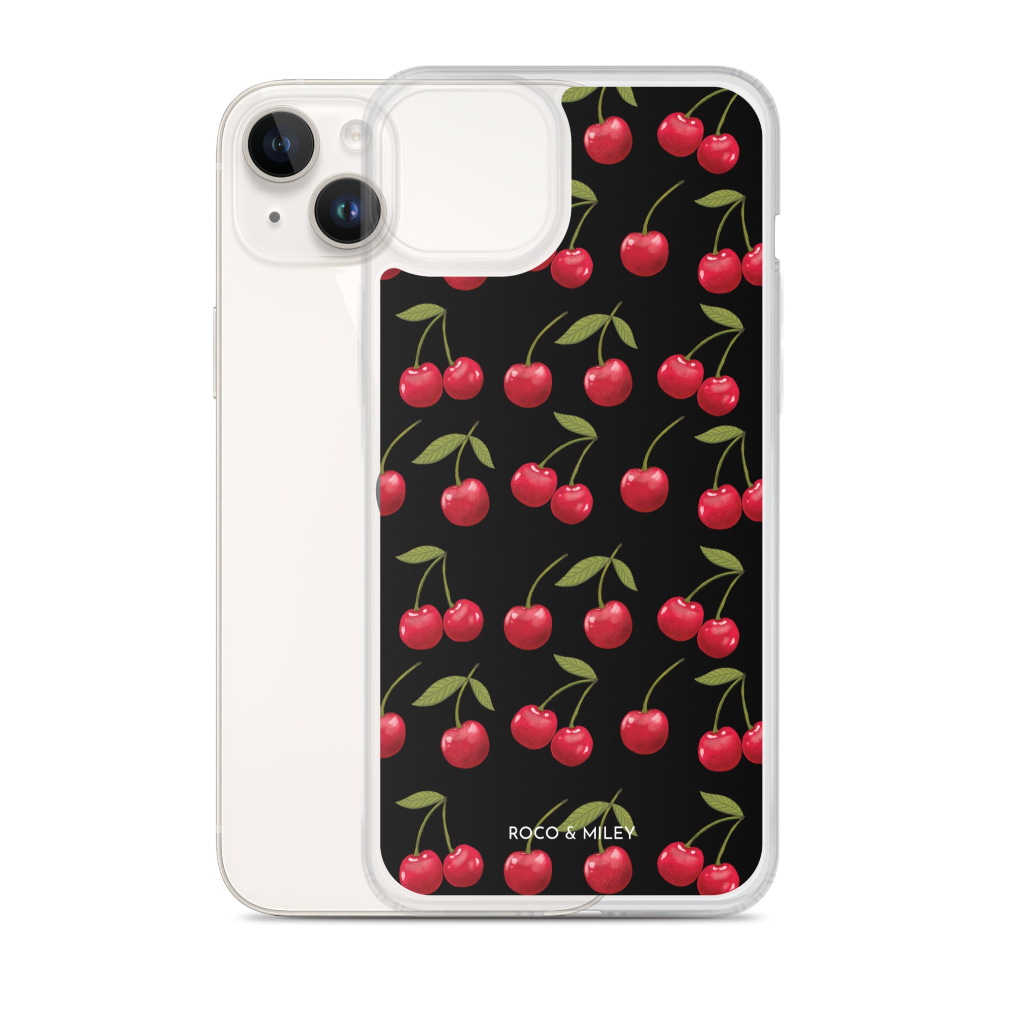 Cherry Avenue - Clear Case for iPhone